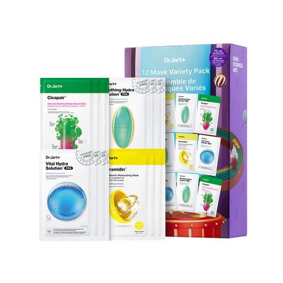 KOREAN SHEET MASK 12 PACK GIFT SET (SET DE REGALO COREANO CON 12 MASCARILLAS)